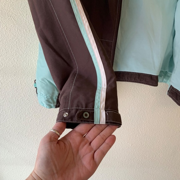 Green Tea Track Suit Brown and Aqua Size Large - Picture 12 of 16